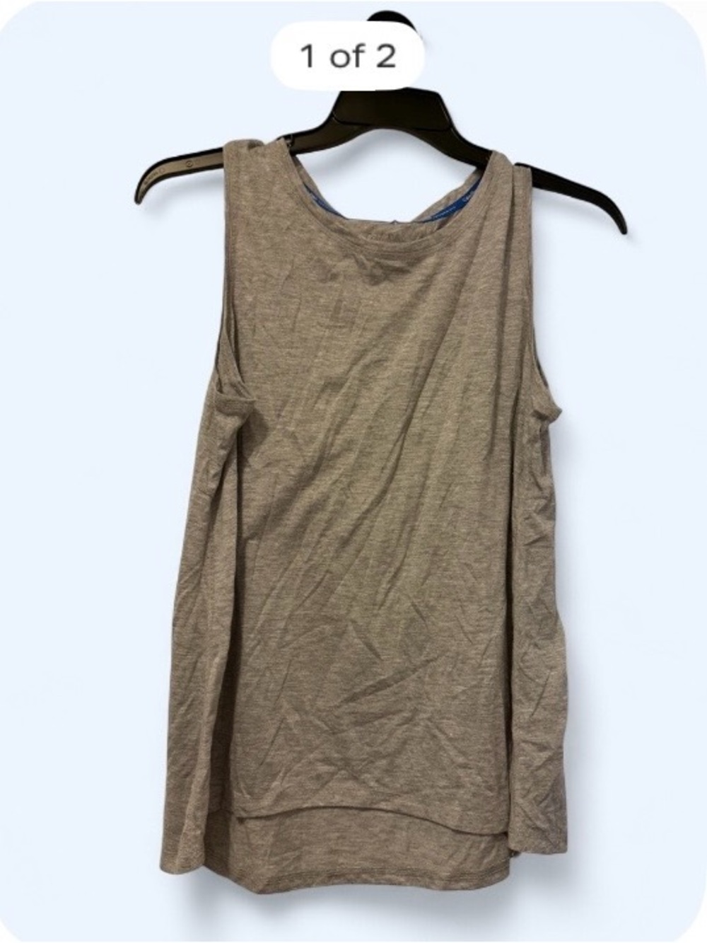 Sleeveless Women's Tank Top in Light grey Calvin Klein